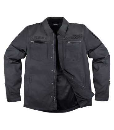 Veste Icon UPSTATE CANVAS NATIONAL noir