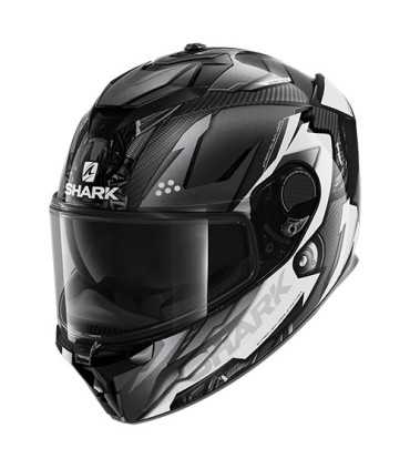 Casco Shark Spartan GT Carbon Urikan bianco