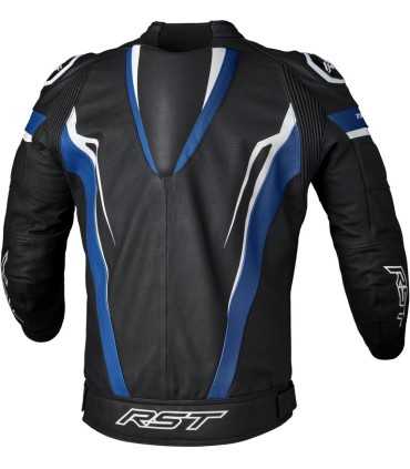 Giacca in pelle RST TracTech Evo 5 nera blu