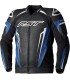 RST TracTech Evo 5 motorrad ledrjacke schwarz blau