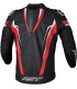 RST TracTech Evo 5 black red leather jacket