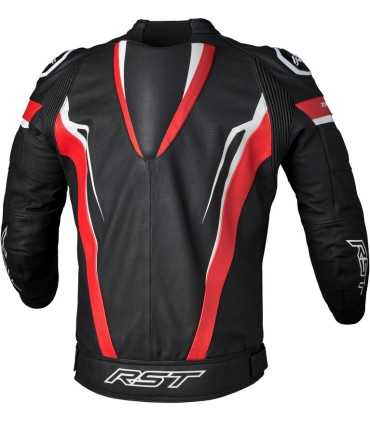 Giacca in pelle RST TracTech Evo 5 nera rossa