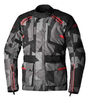 Giacca moto touring RST Endurance camo grigio