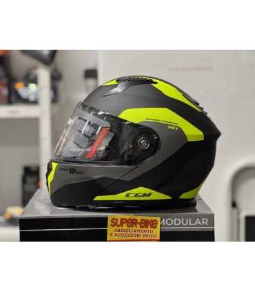 Casco modulare Cgm 507G Pincers giallo opaco