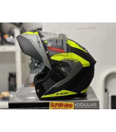 Casco modulare Cgm 507G Pincers giallo opaco