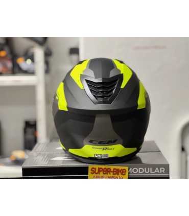 Casco modulare Cgm 507G Pincers giallo opaco