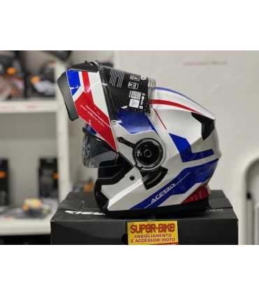 Casco Acerbis Serel bianco blu