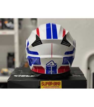 Casque Acerbis Serel blanc bleu