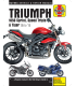 Haynes manuale riparazione Triumph Speed Triple/Tiger (2005-15)