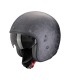 Casco jet Scorpion Belfast Evo Onyx carbon opaco