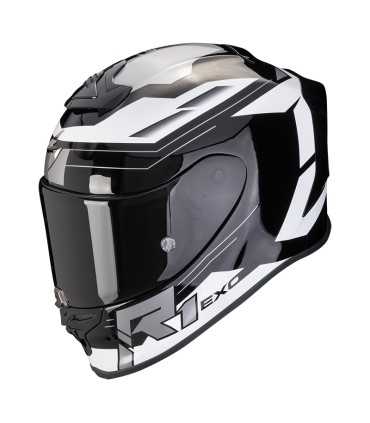 Casco Scorpion Exo R1 Evo Air Blaze nero bianco