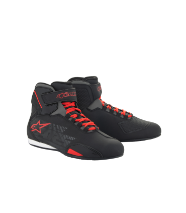 Alpinestars Sektor Bright Motorradschuhe rot