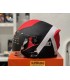 Casque Moto Jet avec Bluetooth Origine intégrée Palio Hyper 2.0 BT rouge matt