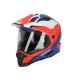 Casque Acerbis Reactive rouge bleu