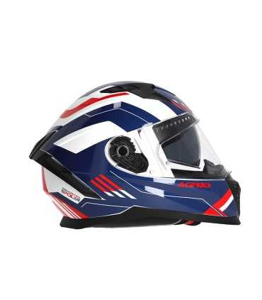 Casco moto Acerbis X-Way Graphic blu