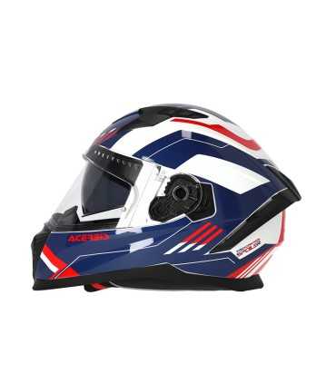 Casco moto Acerbis X-Way Graphic blu