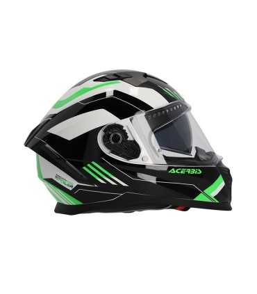 Casco moto Acerbis X-Way Graphic nero verde