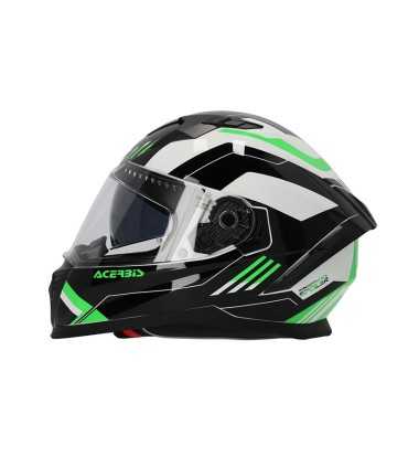 Casco moto Acerbis X-Way Graphic nero verde