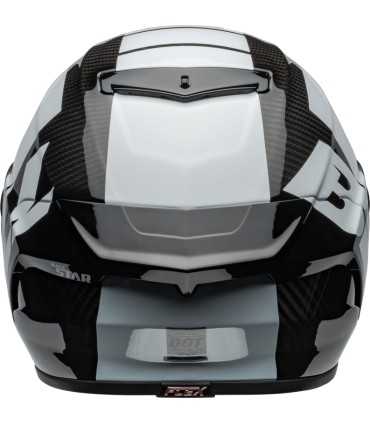 Casco Bell Race Star Flex Dlx Offset bianco 22.06