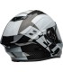 Casco Bell Race Star Flex Dlx Offset bianco 22.06