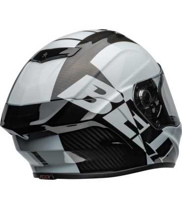 Casque Bell Race Star Flex Dlx Offset blanc 22.06