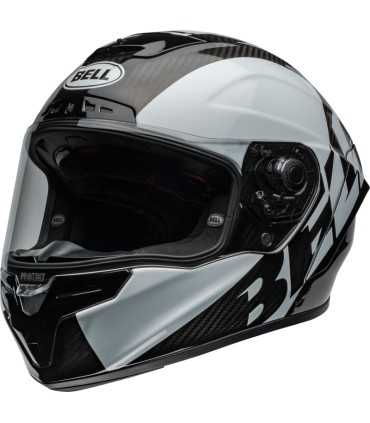 Casco Bell Race Star Flex Dlx Offset bianco 22.06