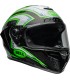 Casco Bell Race Star Flex Dlx Xenon verde 22.06