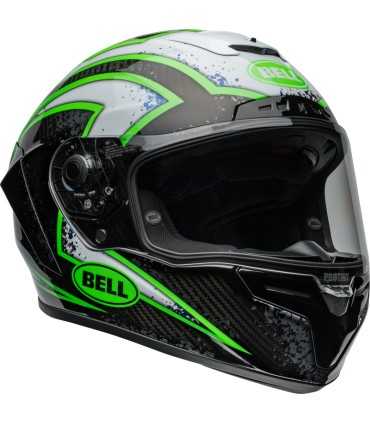 Helm Bell Race Star Flex Dlx Xenon grun 22.06