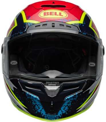 Casco Bell Race Star Flex Dlx Xenon blu retina