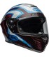 Casco Bell Race Star DLX Flex Xenon rosso silver