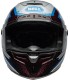 Casco Bell Race Star DLX Flex Xenon rosso silver