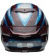 Casco Bell Race Star DLX Flex Xenon rosso silver