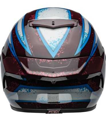 Casco Bell Race Star DLX Flex Xenon rosso silver