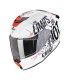 Scorpion Exo-Jnr Air Boum kid white helmet