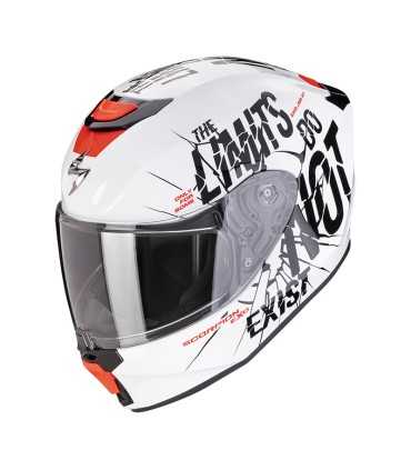 Scorpion Exo-Jnr Air Boum kid white helmet