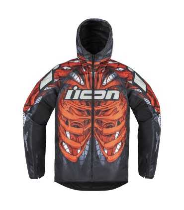 Icon AIRFORM MANIK'RR red jacket