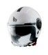 Casco jet MT Helmets Viale SV S Solid A0 bianco