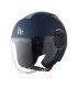 Casco jet MT Helmets Viale SV S Solid A7 blu opaco