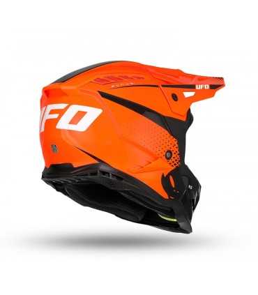 Casque cross UFO Echus orange