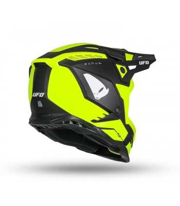 Casque cross UFO Echus jaune