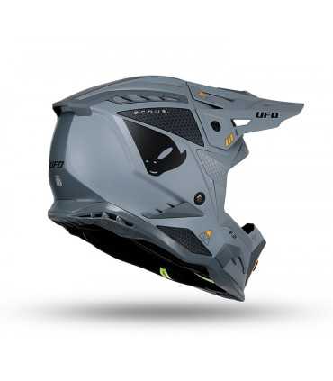 UFO Echus gray cross helmet