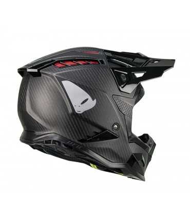 Casco cross UFO Echus carbon