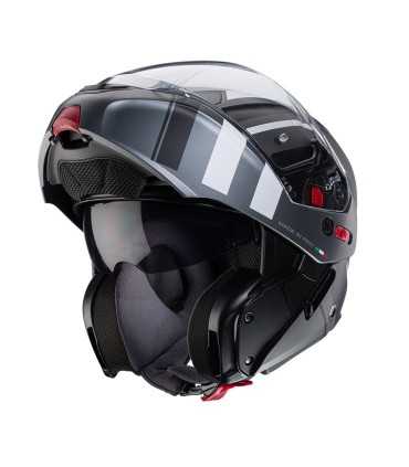 Casco Caberg Horus X Road nero grigio