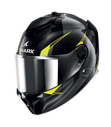 Casque intégral Shark Spartan Pro Kultram Carbon jaune