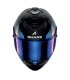 Casco integrale Shark Spartan GT Pro Kultram Carbon blu