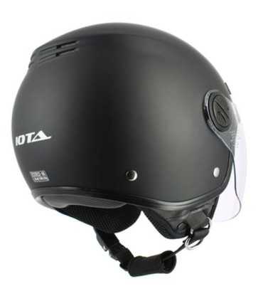 Casco Jet Iota DP11 nero opaco