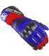 Guanti moto racing Berik Pista 2.0 blu rosso