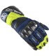 Gants moto racing Berik Pista 2.0 bleu jaune