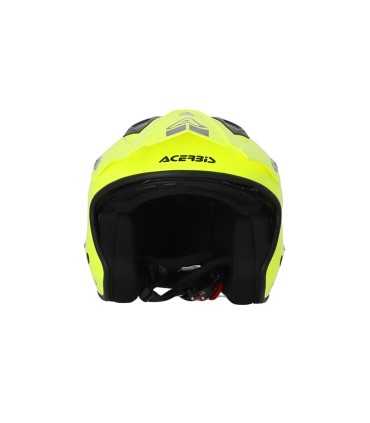 Casco jet Acerbis Aria giallo