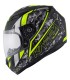 Motorcycle kid helmet Kappa KJ04 EVO PROX black yellow matt